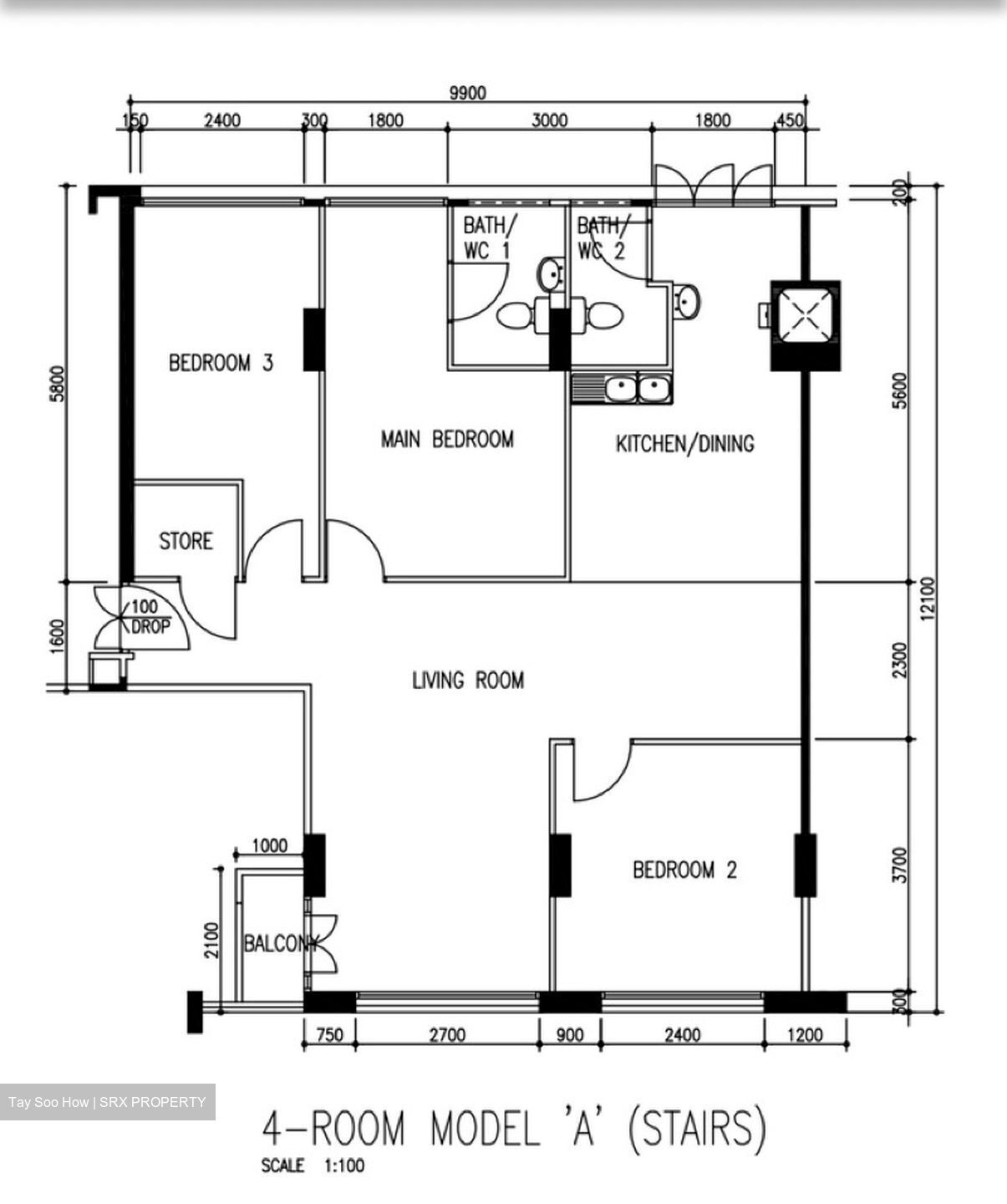 Blk 404 Yishun Avenue 6 (Yishun), HDB 4 Rooms #563943831